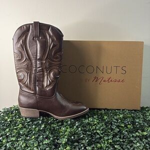 Coconuts by Matisse Brown Western Boots